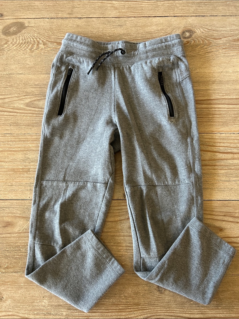 GAP Boys Heather Gray Jogger Sweatpants